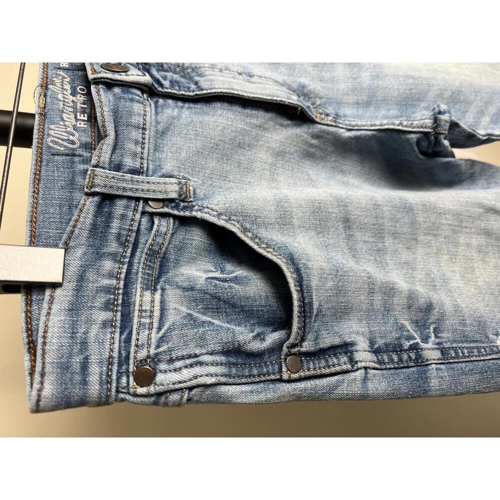 Wrangler Retro Girls High-Waisted Jeans Size 16 – Relaxed Boot - Picture 2 of 5